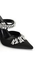 Kaitly Saten 10 Cm Topuklu Terlik