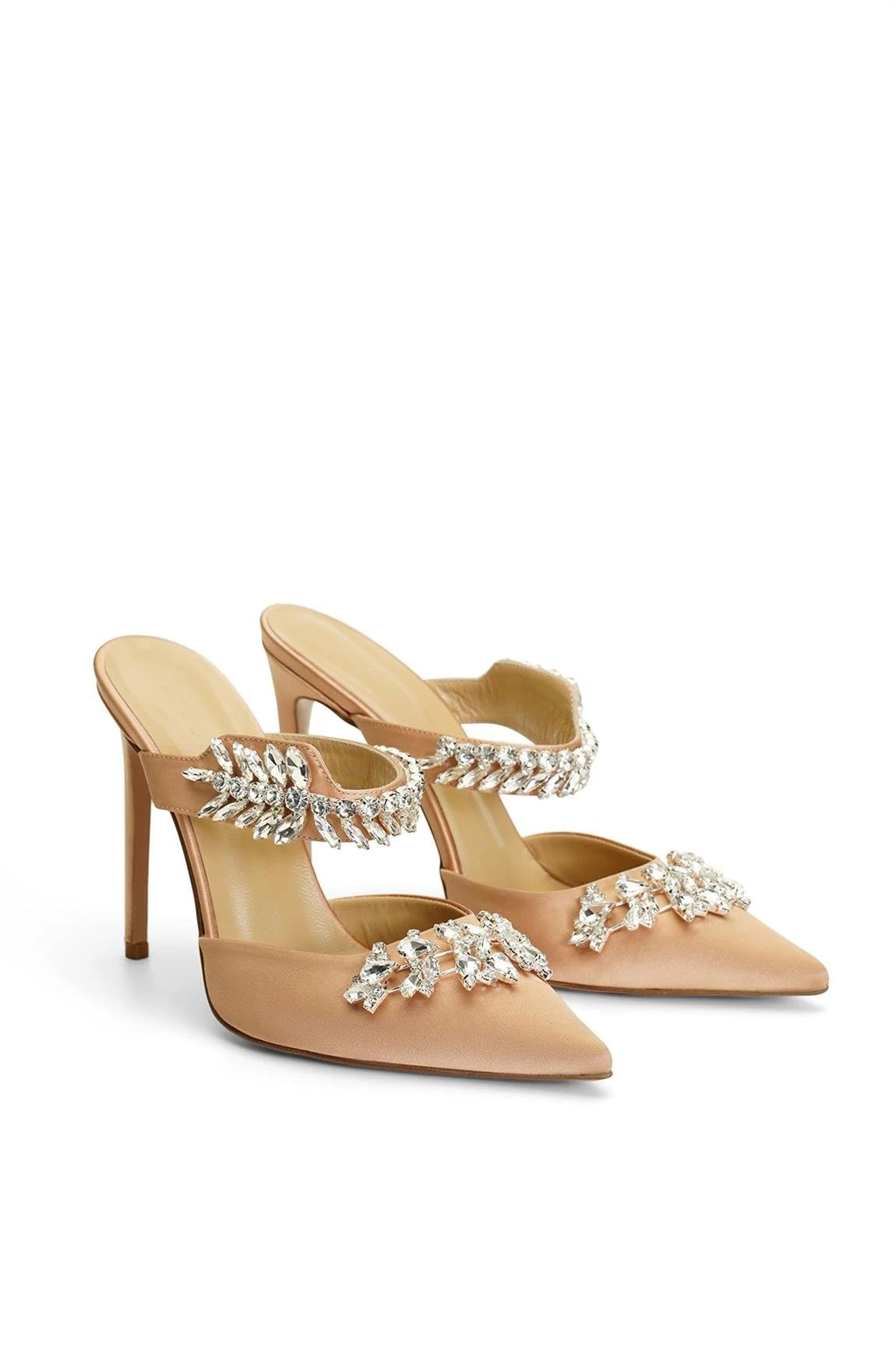Kaitly Saten 10 Cm Topuklu Terlik