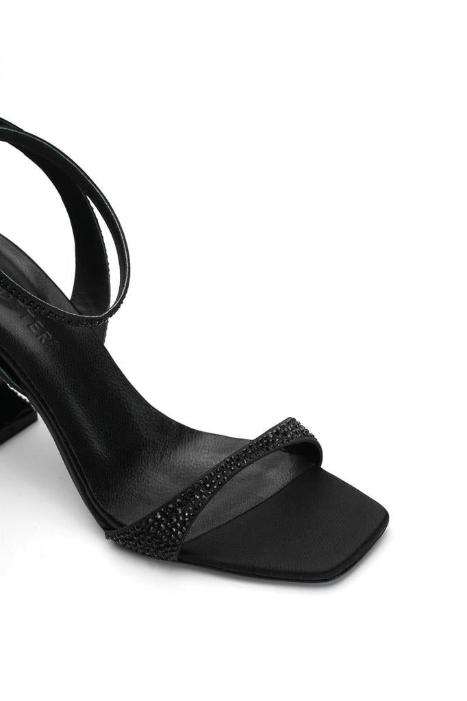 Kristy Saten 8 Cm Topuklu Ayakkabı
