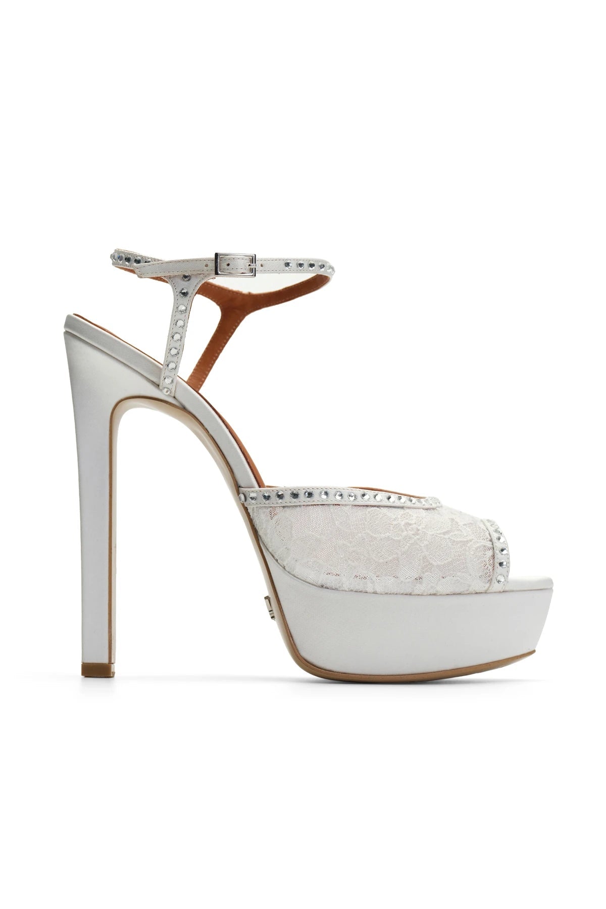 Lavinia Saten 14 Cm Platform Topuklu Ayakkabı