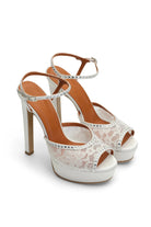 Lavinia Saten 14 Cm Platform Topuklu Ayakkabı