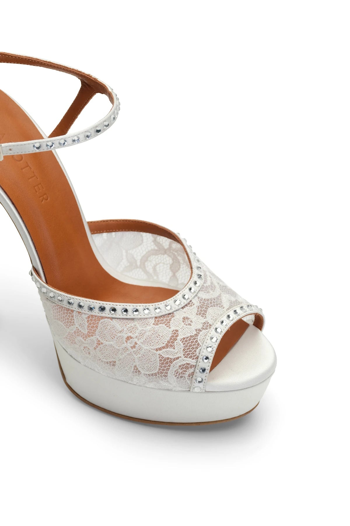 Lavinia Saten 14 Cm Platform Topuklu Ayakkabı