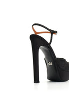 Lavinia Saten 14 Cm Platform Topuklu Ayakkabı