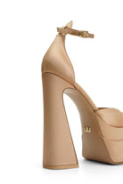 Lizzy Saten 16 Cm Platform Topuklu Ayakkabı