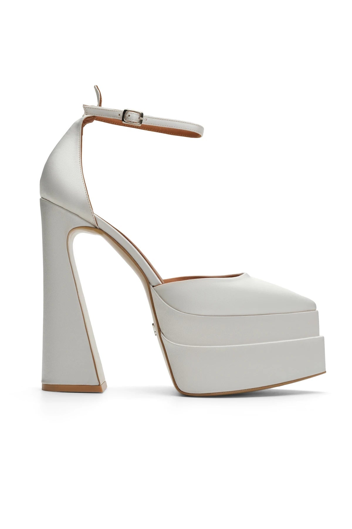 Lizzy Saten 16 Cm Platform Topuklu Ayakkabı