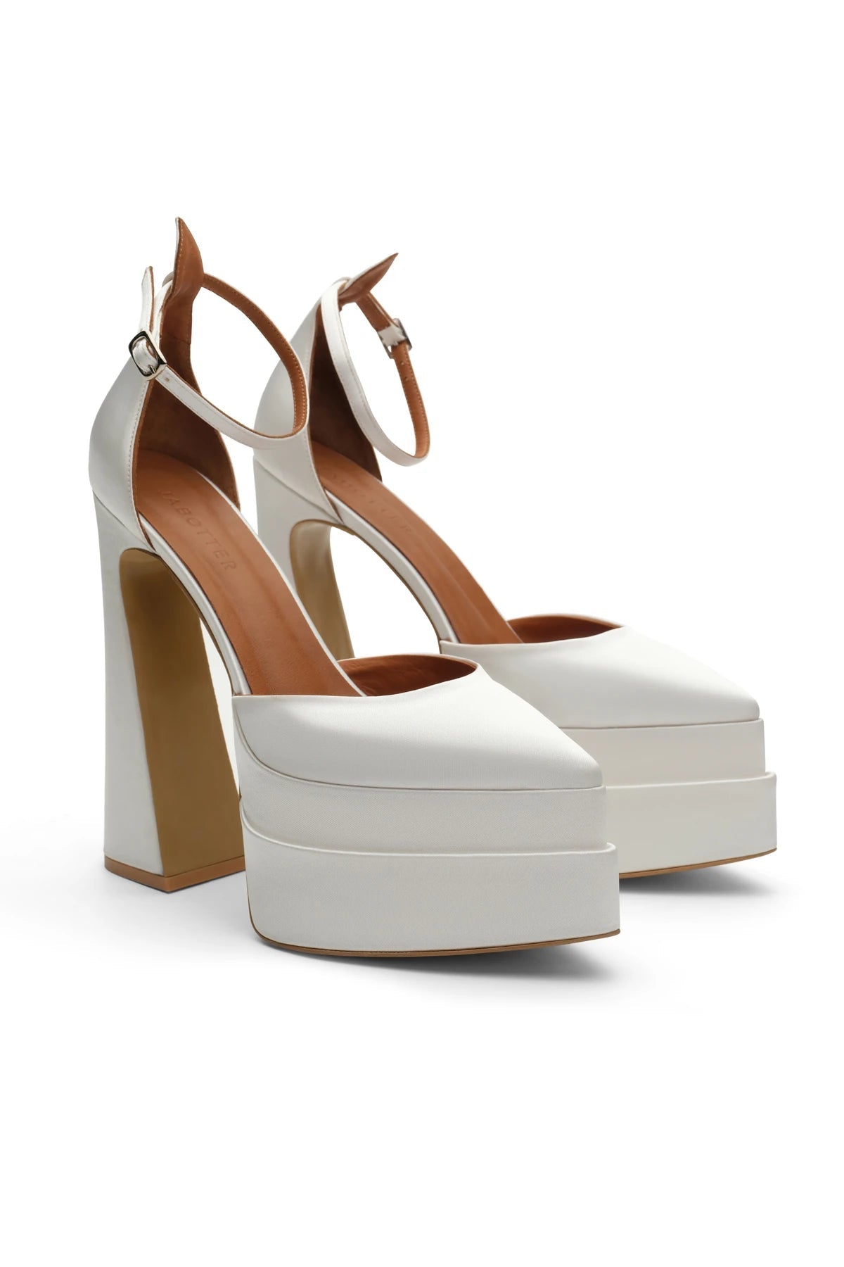 Lizzy Saten 16 Cm Platform Topuklu Ayakkabı
