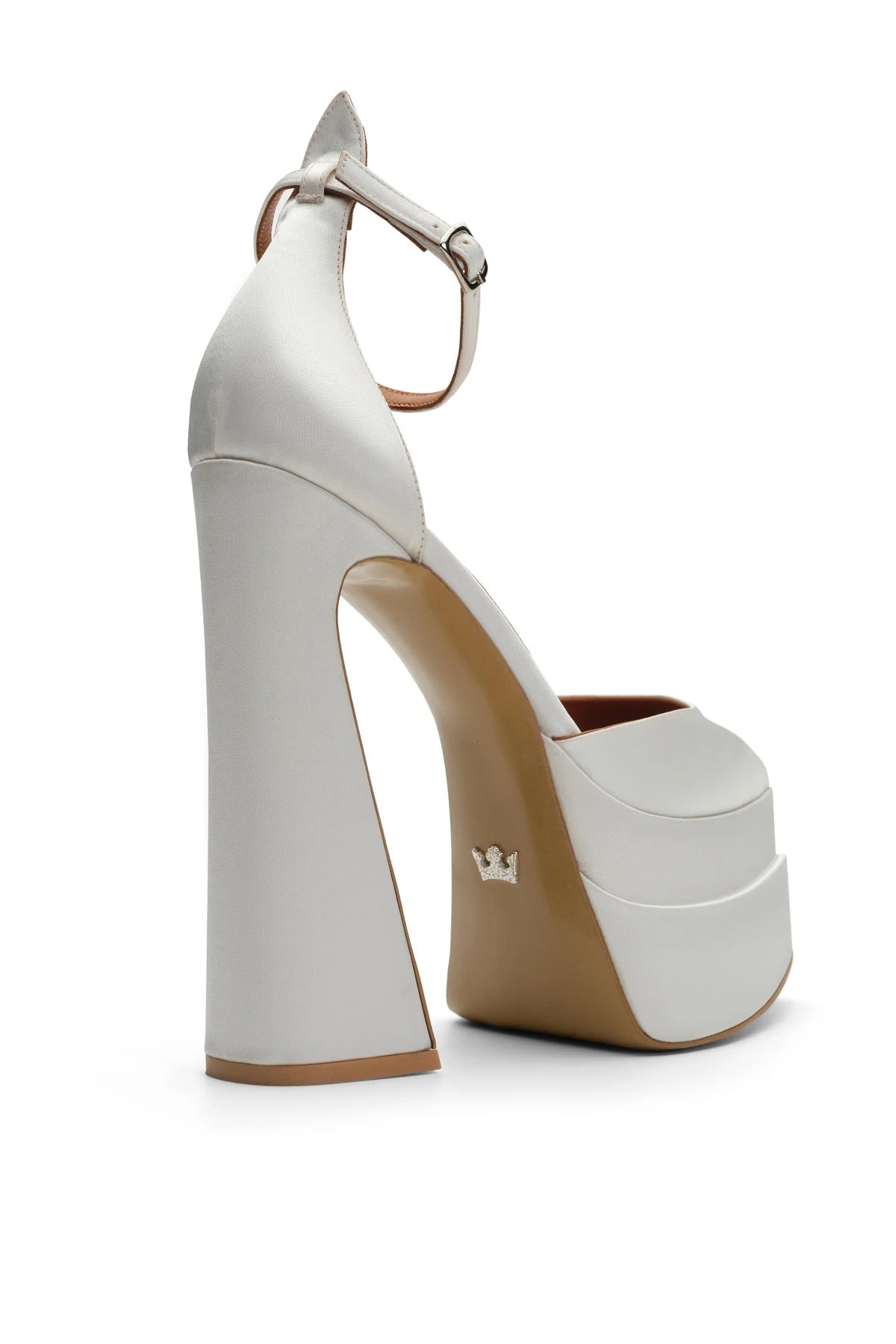 Lizzy Saten 16 Cm Platform Topuklu Ayakkabı