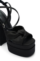 Lorena Saten 16 Cm Platform Topuklu Ayakkabı