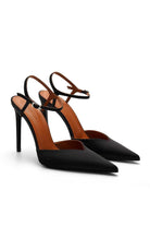 Madrid Saten 10 Cm Stiletto