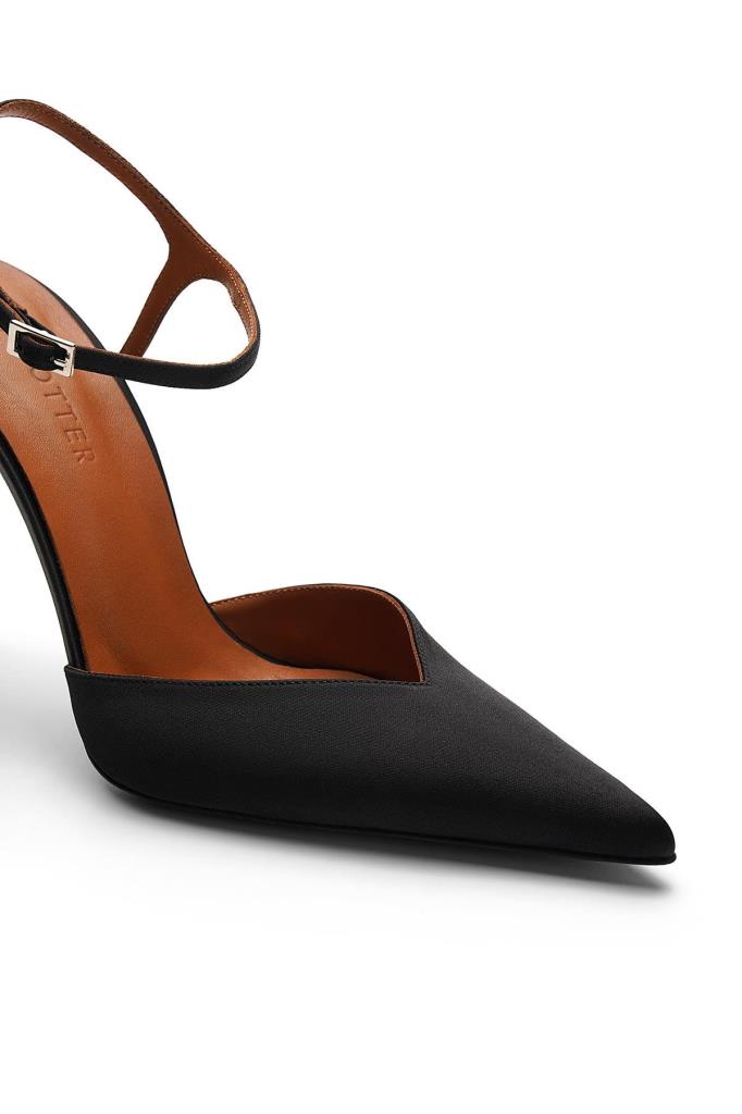 Madrid Saten 10 Cm Stiletto