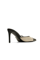 Mandala I Deri 8 Cm Topuklu Terlik