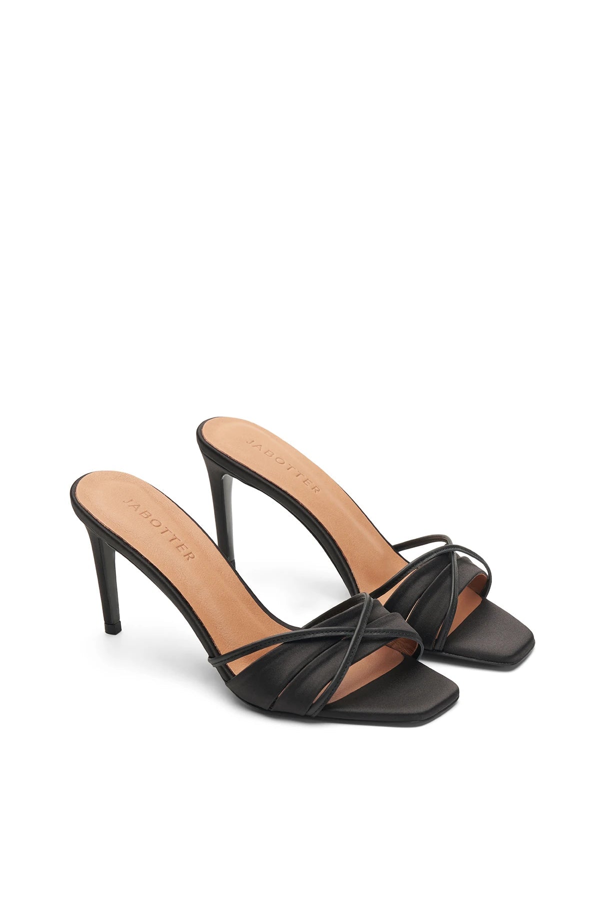 Merly Saten 8 Cm Topuklu Terlik