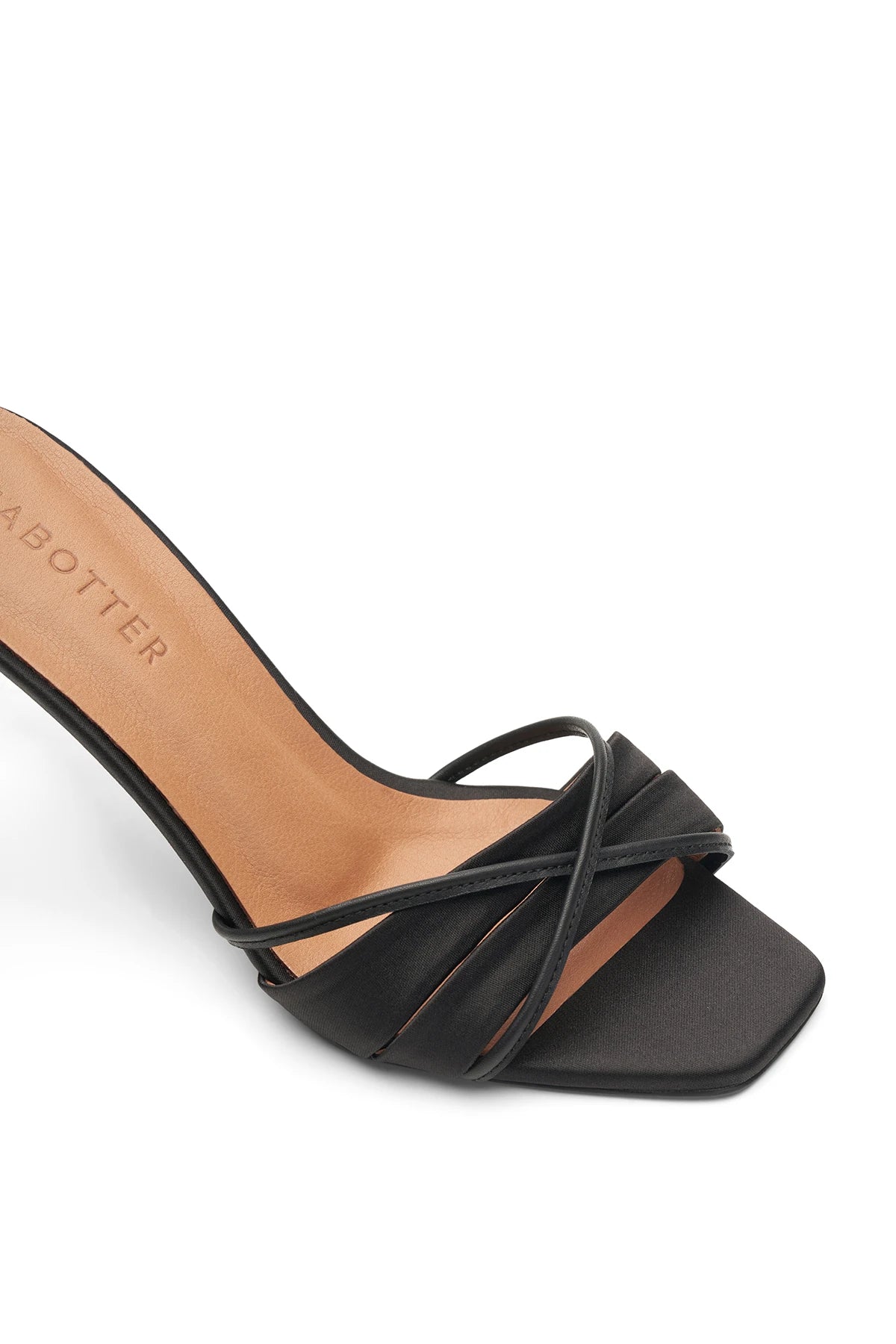 Merly Saten 8 Cm Topuklu Terlik