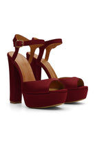 Nifty Saten 14 Cm Platform Topuklu Ayakkabı
