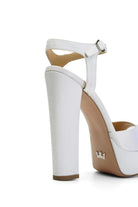 Nifty Saten 14 Cm Platform Topuklu Ayakkabı