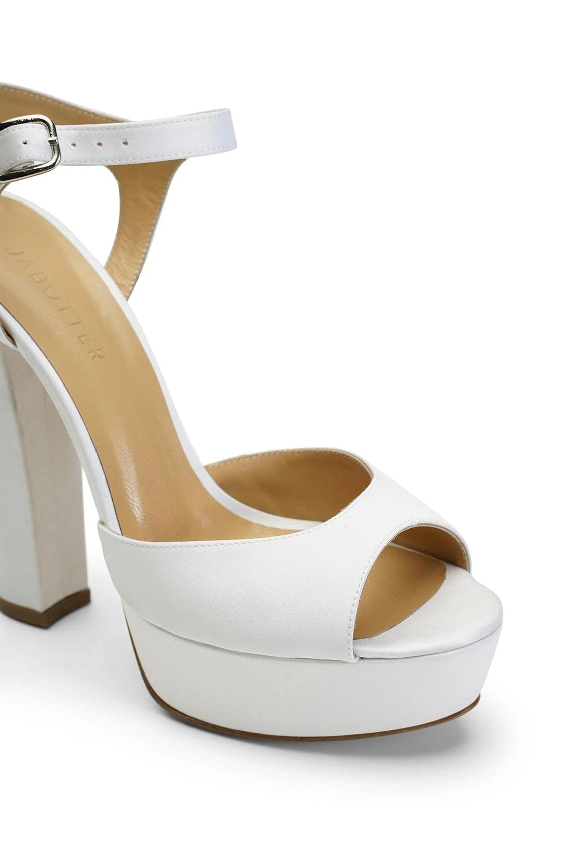 Nifty Saten 14 Cm Platform Topuklu Ayakkabı