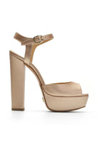 Nifty Deri 14 Cm Platform Topuklu Ayakkabı