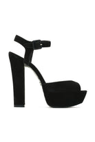Nifty Süet 14 Cm Platform Topuklu Ayakkabı