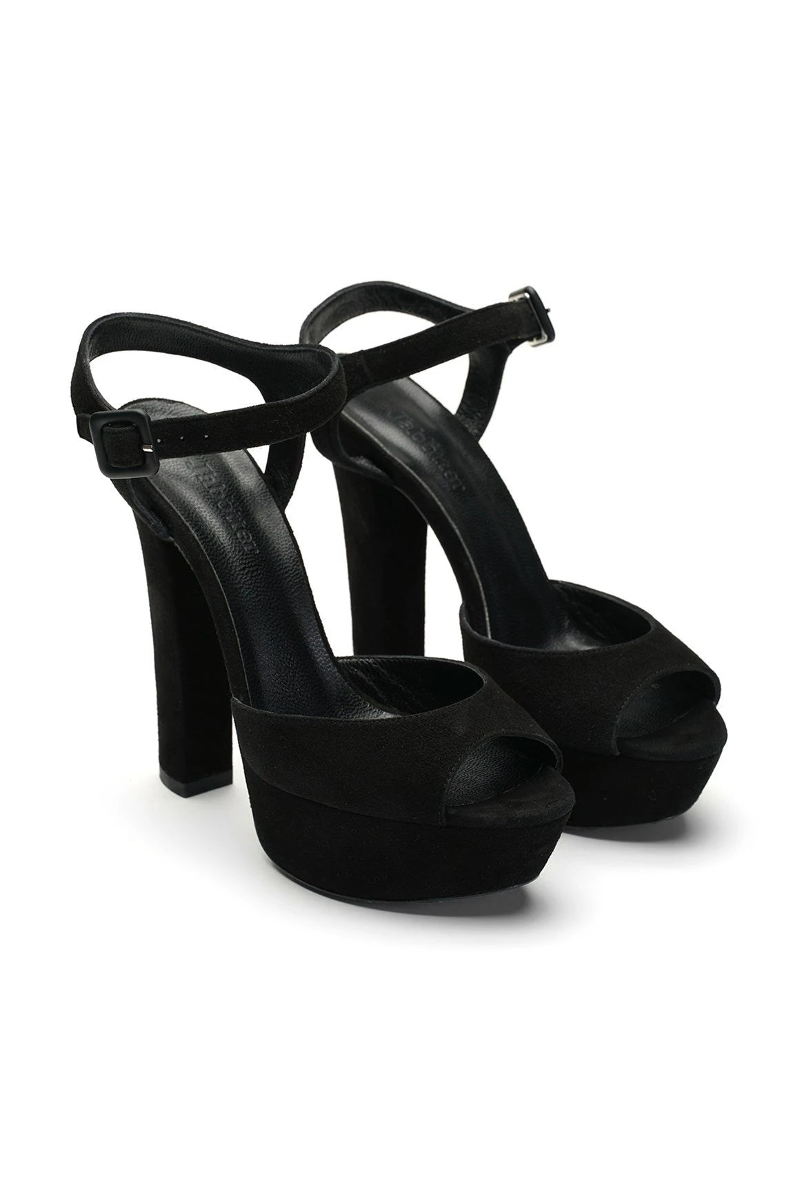 Nifty Süet 14 Cm Platform Topuklu Ayakkabı