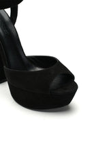 Nifty Süet 14 Cm Platform Topuklu Ayakkabı
