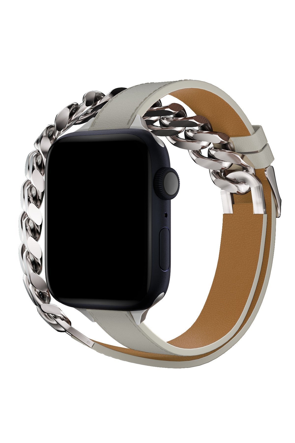Apple Watch Uyumlu Double Tour Deri Kordon Jedy
