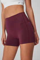 Aruba Toparlayıcı Mini Şort Bordo
