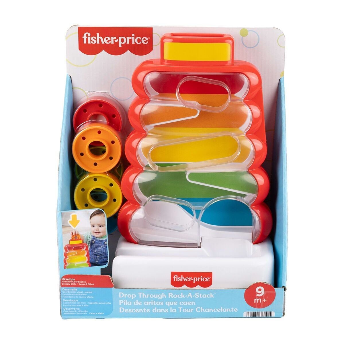 Jlb81 Fisher-Price Renkli Halka Kulesi