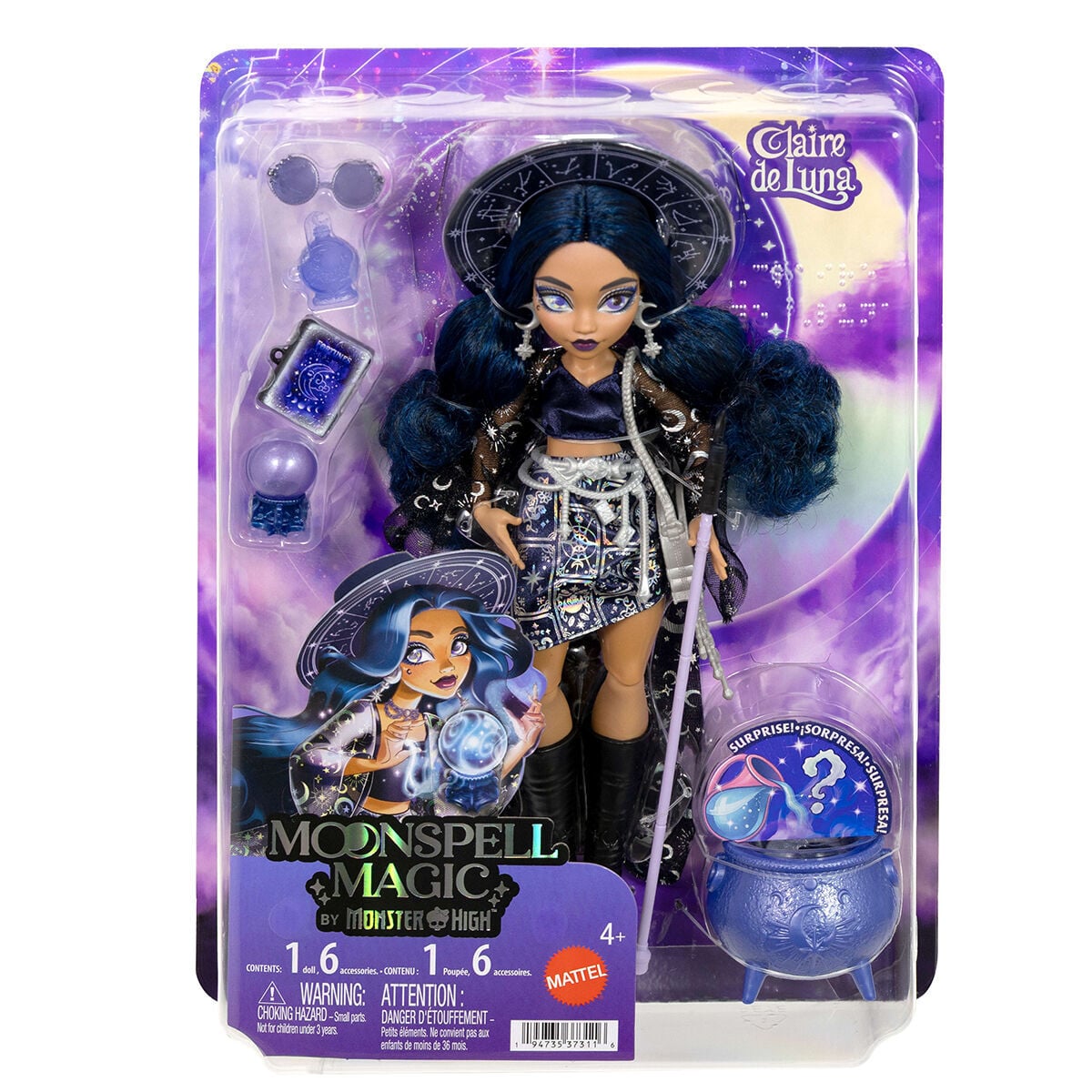 Jmb89 Moonspell Magic By Monster High Claire De Luna