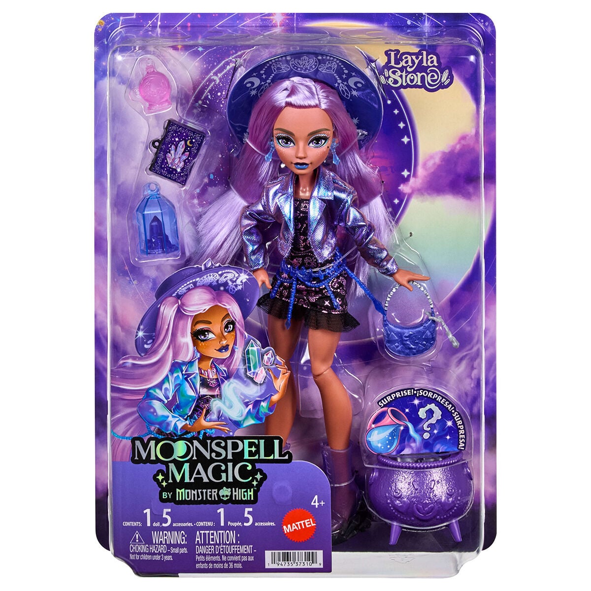 Jmb90 Moonspell Magic By Monster High Layla Stone