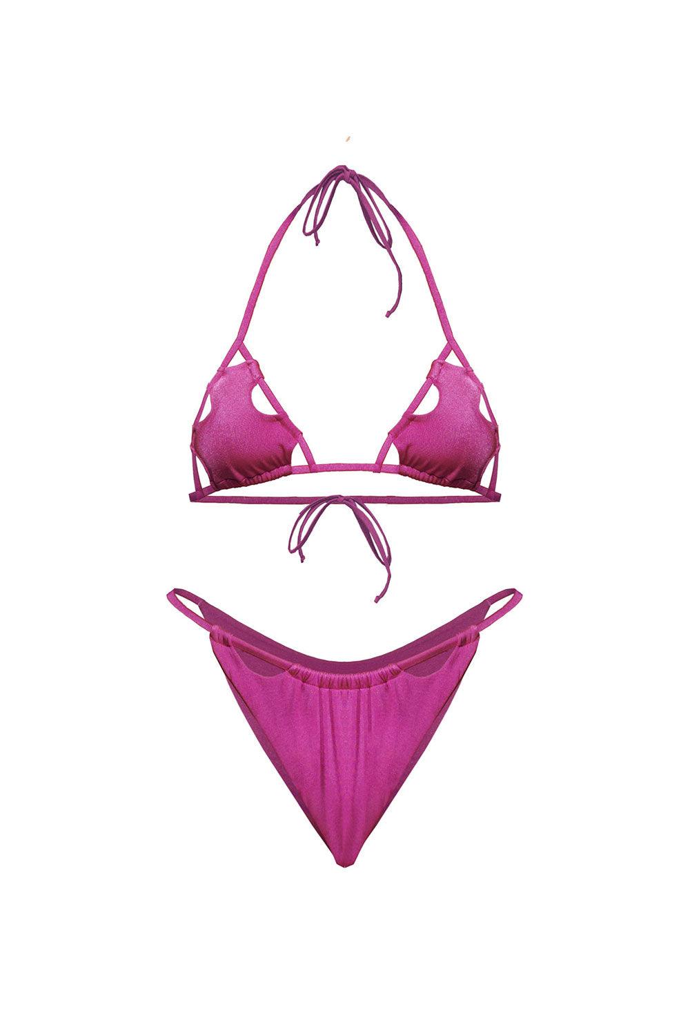 Selia Richwood-Kiara Pink Bikini-Bikini & Mayo-1-Milagron.com