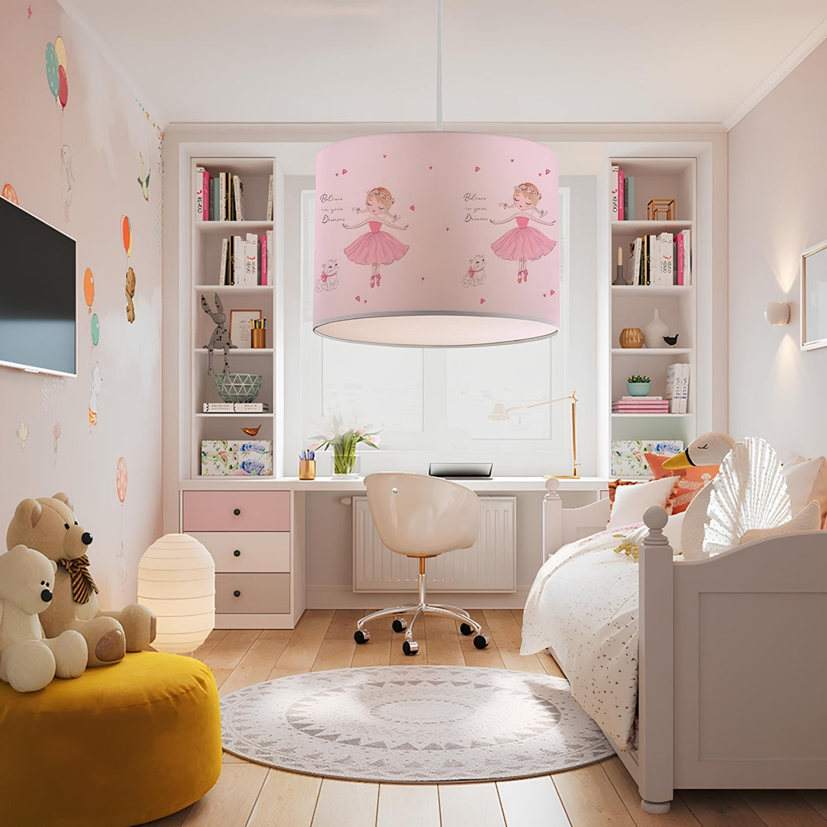 Kids Kumaş Baskılı Çocuk Odası Sarkıt 