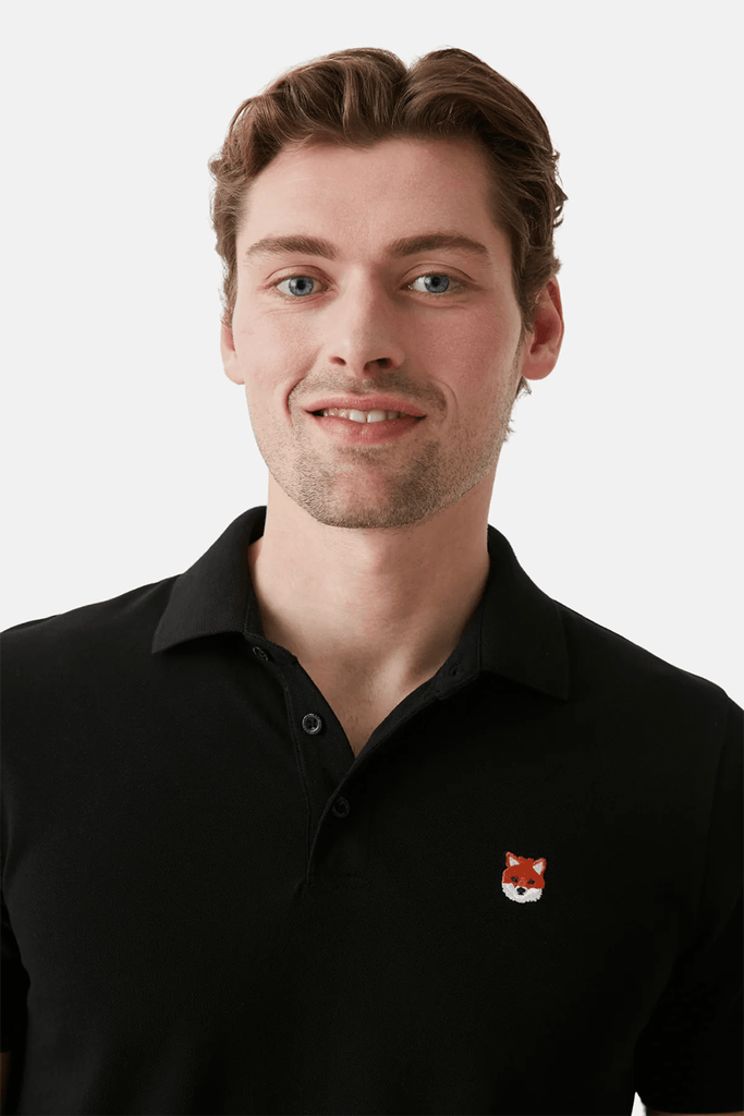 WWF Market | Kızıl Tilki Polo Yaka T-shirt - Siyah 1 | Milagron