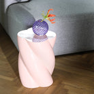 Marshmallow Figürlü Pembe Dekoratif Sütun