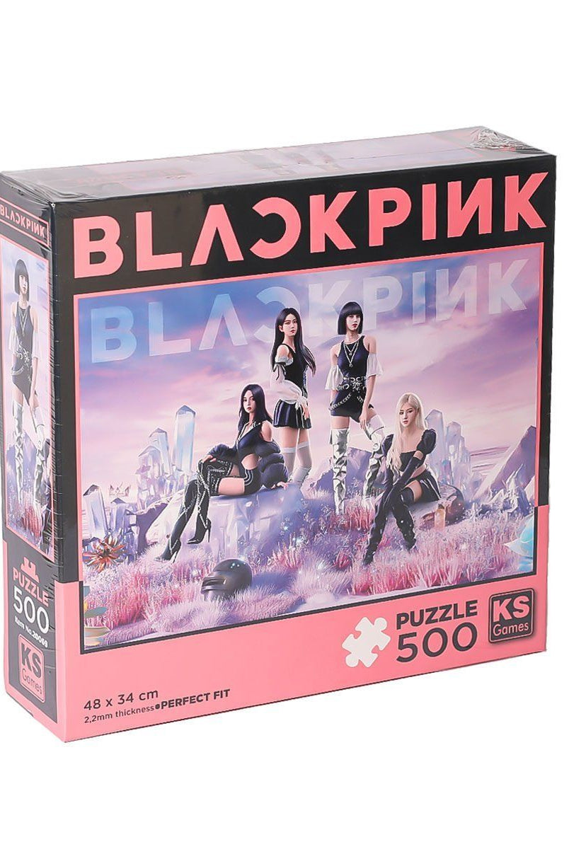KS Puzzle 20069 Black Pink 500 Parça Puzzle Puzzle | Milagron 