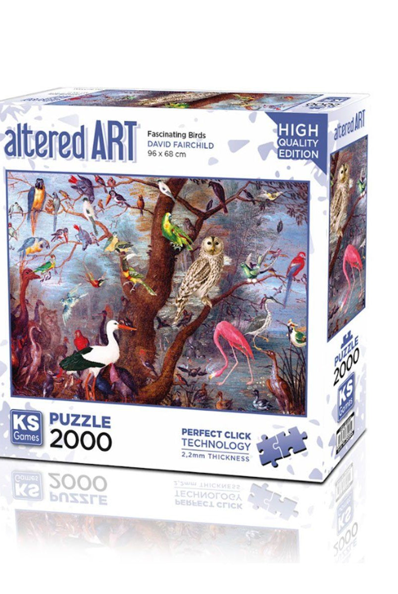 KS Puzzle 22515 Fascinating Birds 2000 Parça Puzzle Ks Puzzle Puzzle | Milagron 