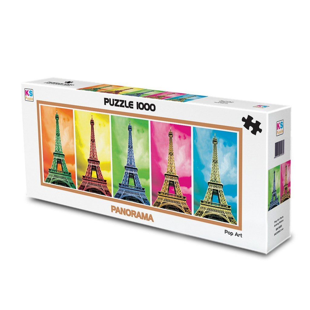 KS Puzzle 11223 Pop Art Paris 1000 Parça Panorama Puzzle Ks Puzzle Puzzle | Milagron 