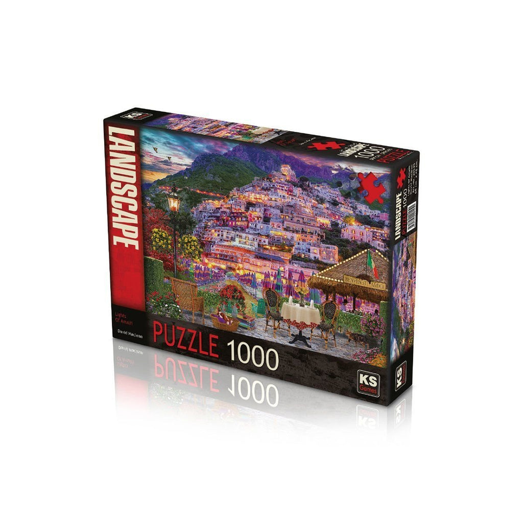 KS Puzzle 20545 Amalfi'nin Işıkları 1000 Parça Puzzle Ks Puzzle Puzzle | Milagron 