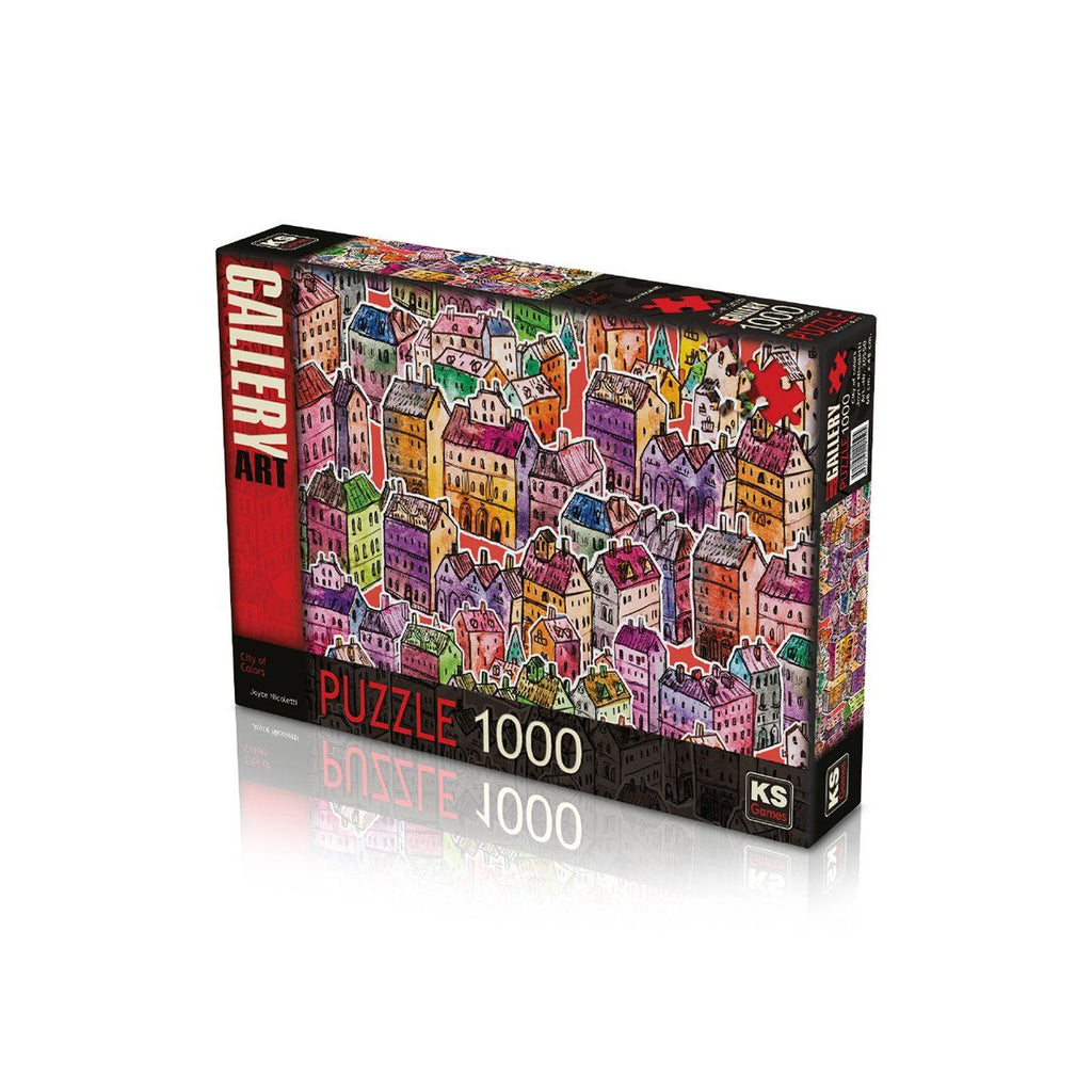 KS Puzzle 20550 Renkler şehri 1000 Parça Puzzle Ks Puzzle Puzzle | Milagron 