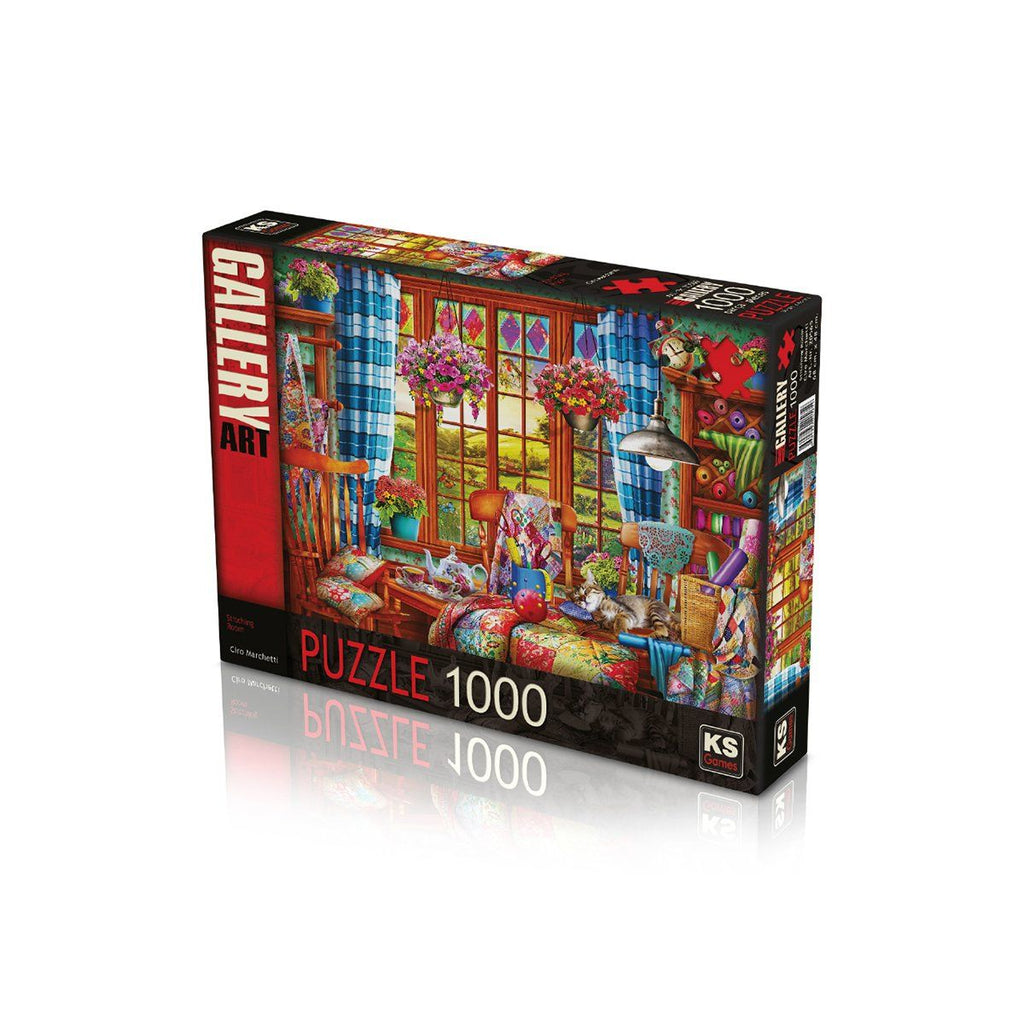 KS Puzzle 20565 Dikiş Odası 1000 Parça Puzzle Ks Puzzle Puzzle | Milagron 
