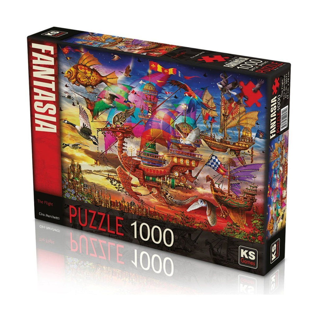 KS Puzzle 20571 Uçuş 1000 Parça Puzzle Ks Puzzle Puzzle | Milagron 