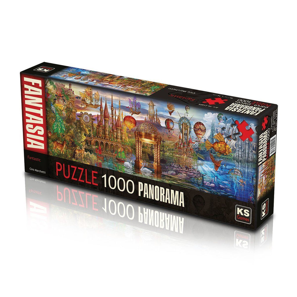 KS Puzzle 21005 Panoramik Fantastik 1000 Parça Puzzle Ks Puzzle Puzzle | Milagron 