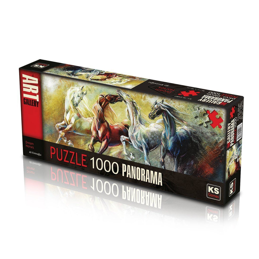 KS Puzzle 21007 Panoramik Hayal Atları 1000 Parça Puzzle Ks Puzzle Puzzle | Milagron 