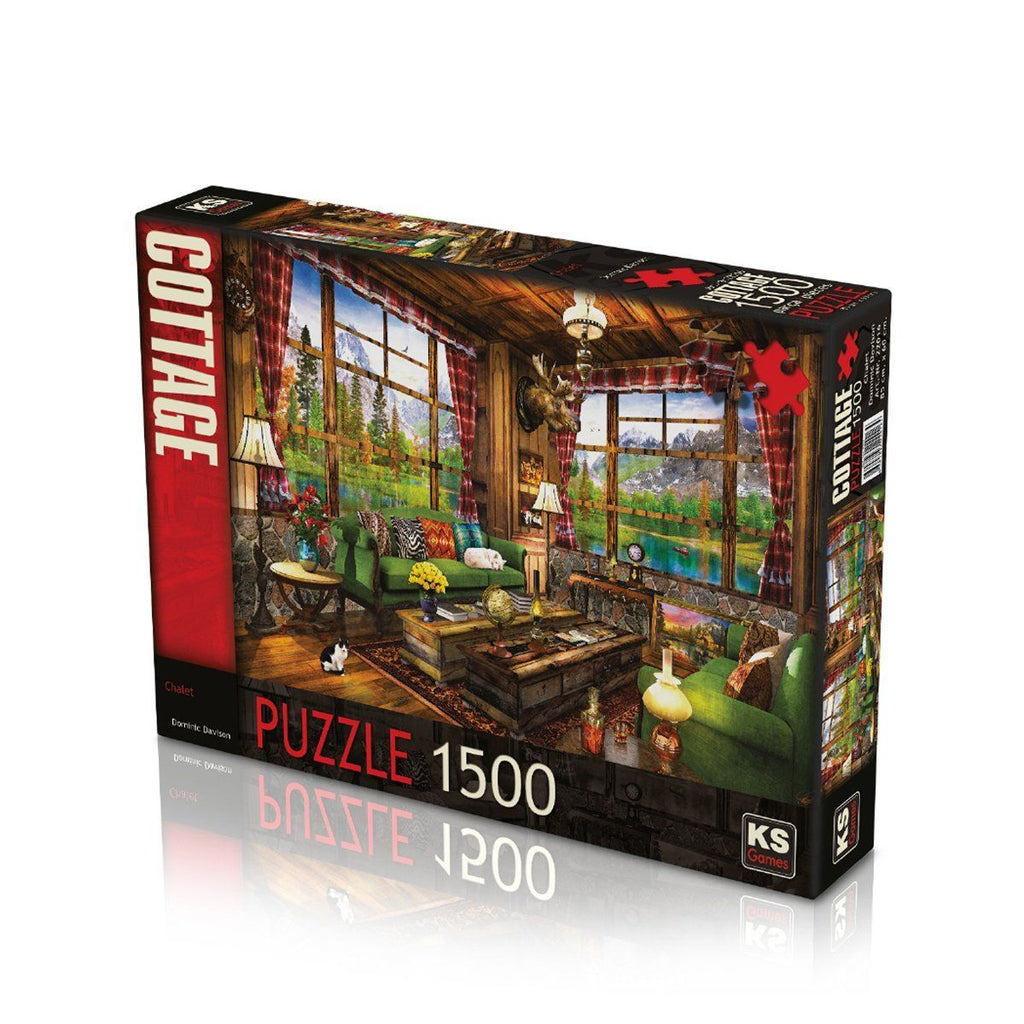 KS Puzzle 22016 Dağ Evi 1500 Parça Puzzle Ks Puzzle Puzzle | Milagron 