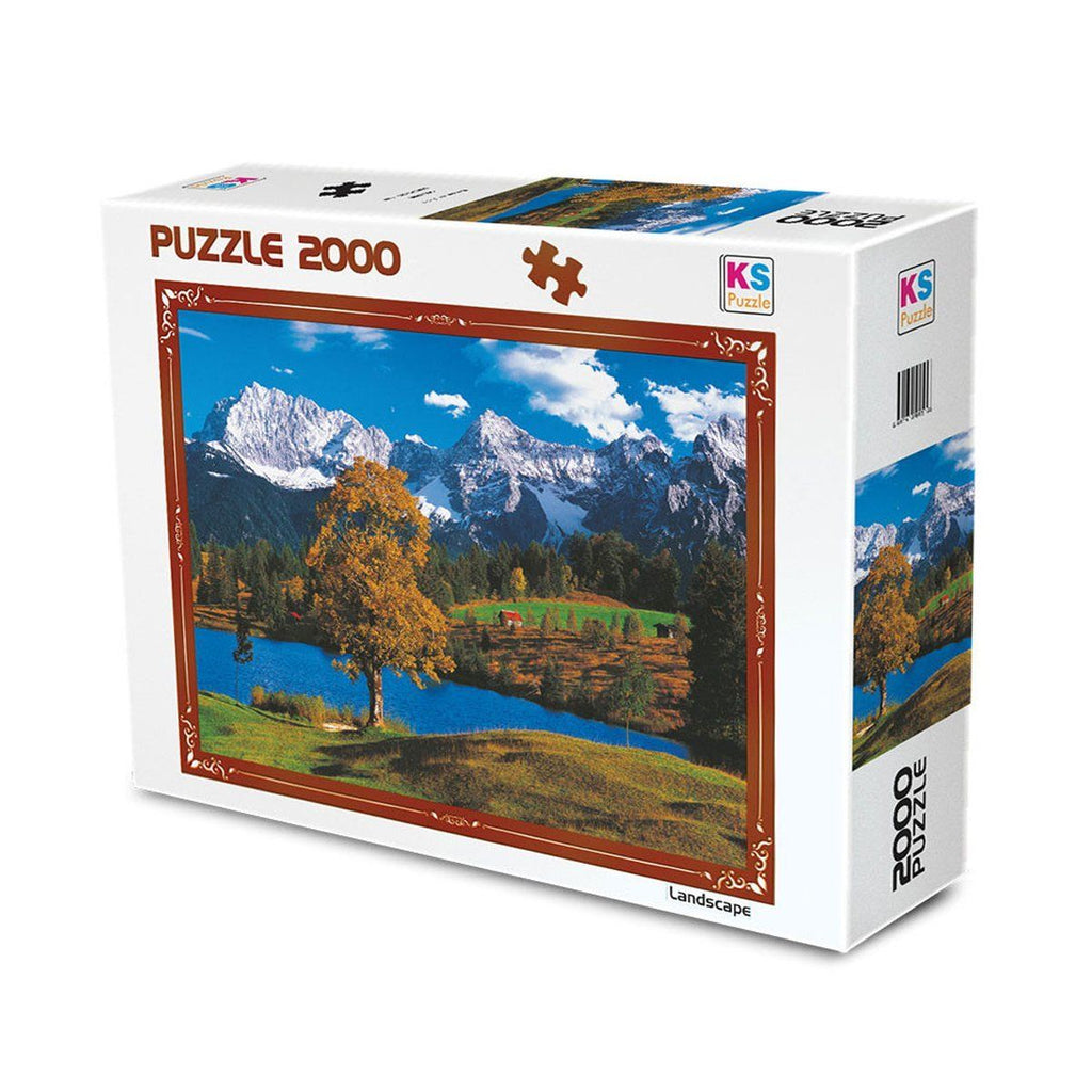 KS Puzzle 11218 Bavyera Alpleri 2000 Parça Manzara Puzzle Ks Puzzle Puzzle | Milagron 