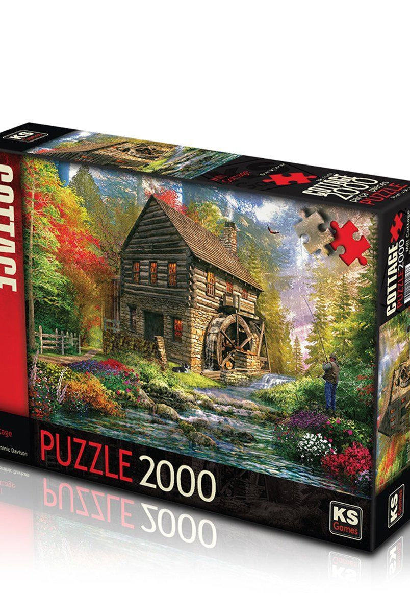 KS Puzzle 11476 Değirmen Kulübesi 2000 Parça Puzzle Ks Puzzle Puzzle | Milagron 