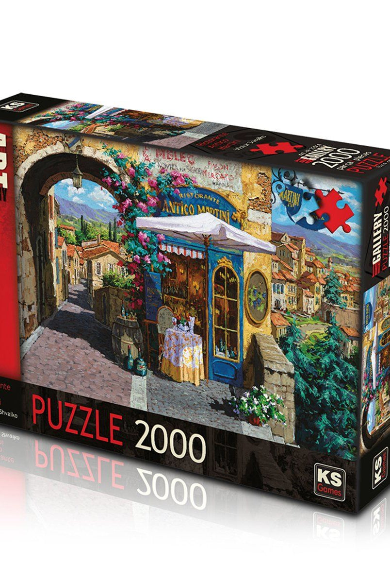 KS Puzzle 22501 Puzzle 2000/Ri̇storante Anti̇co Puzzle 2000 Parça Puzzle | Milagron 