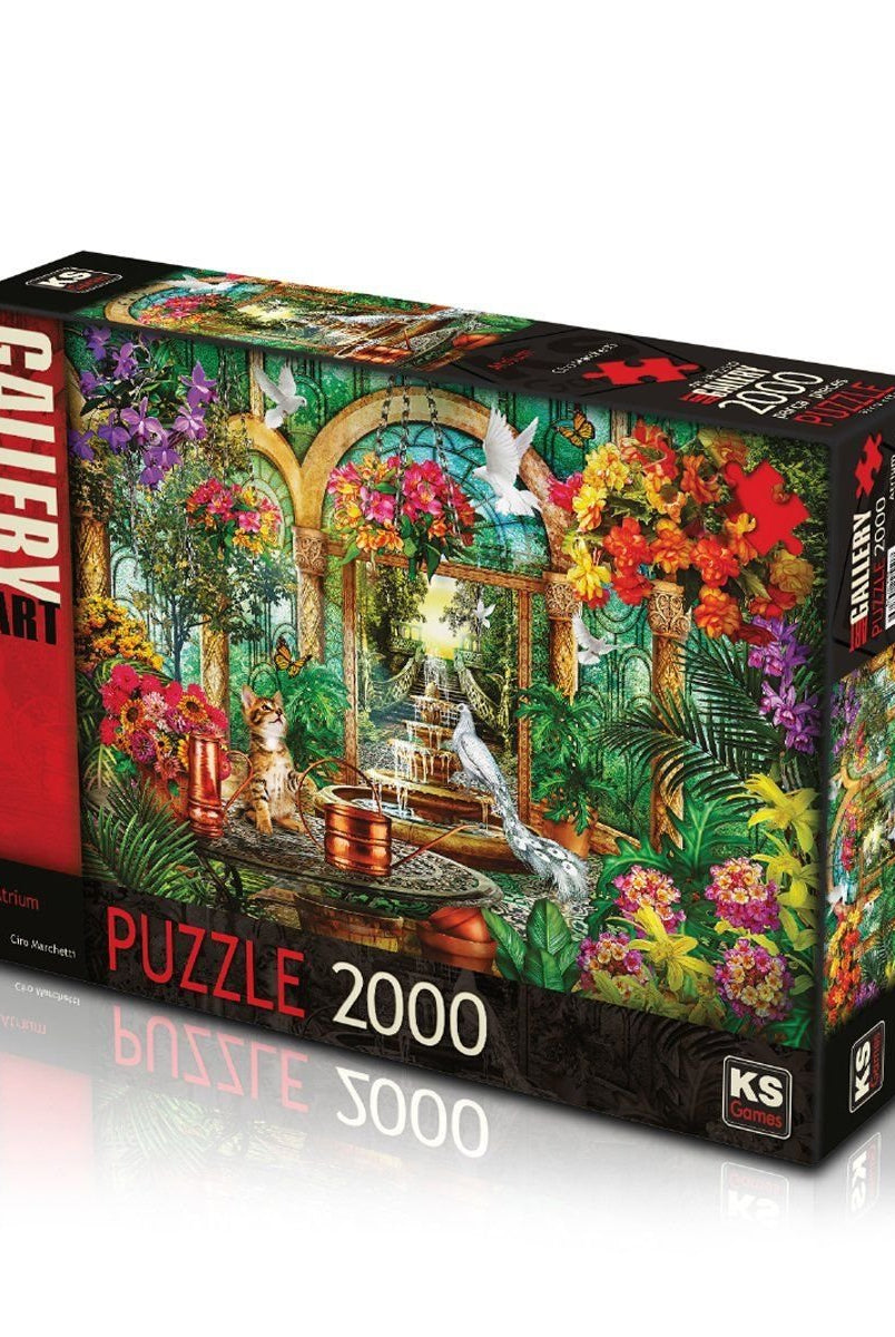 KS Puzzle Avlu Atrium 2000 Parça Puzzle Puzzle | Milagron 