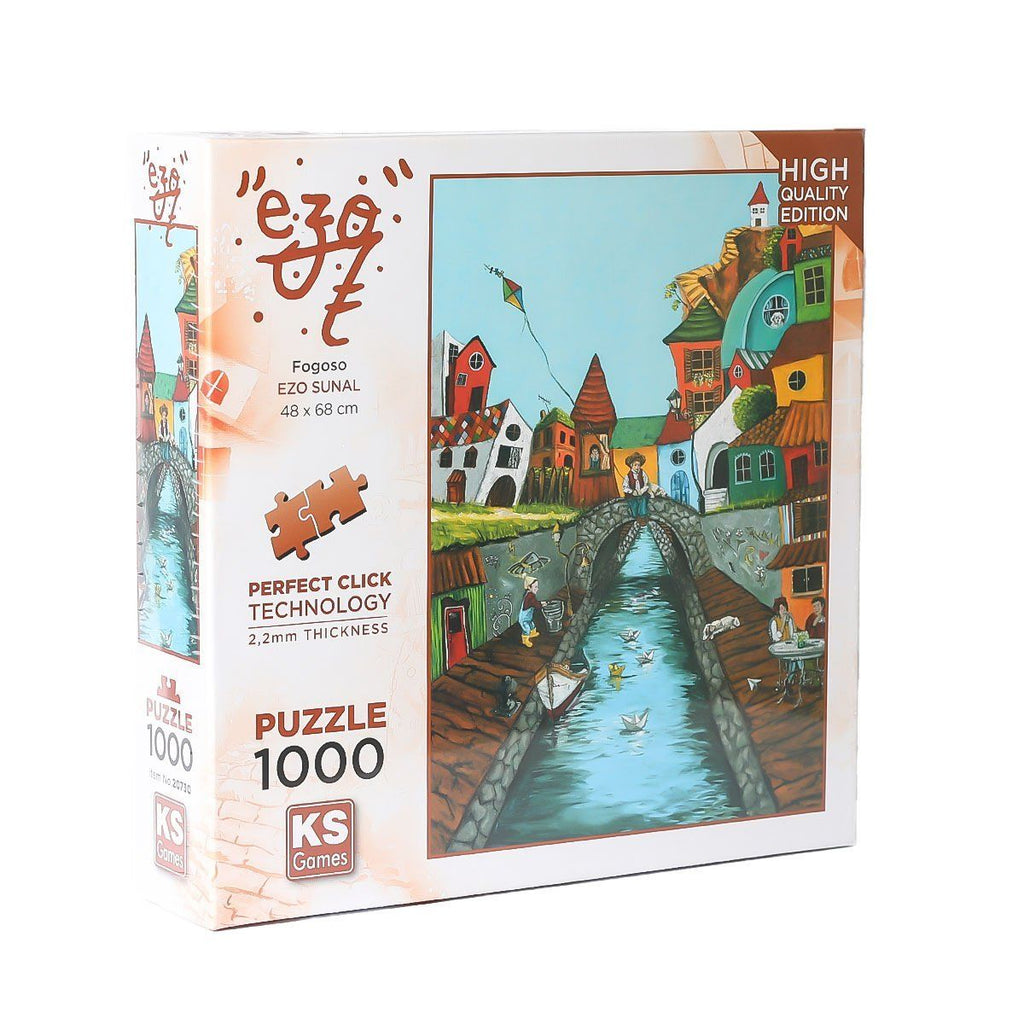 KS Puzzle Fogoso Ezo Sunal 1000 Parça Puzzle Puzzle | Milagron 