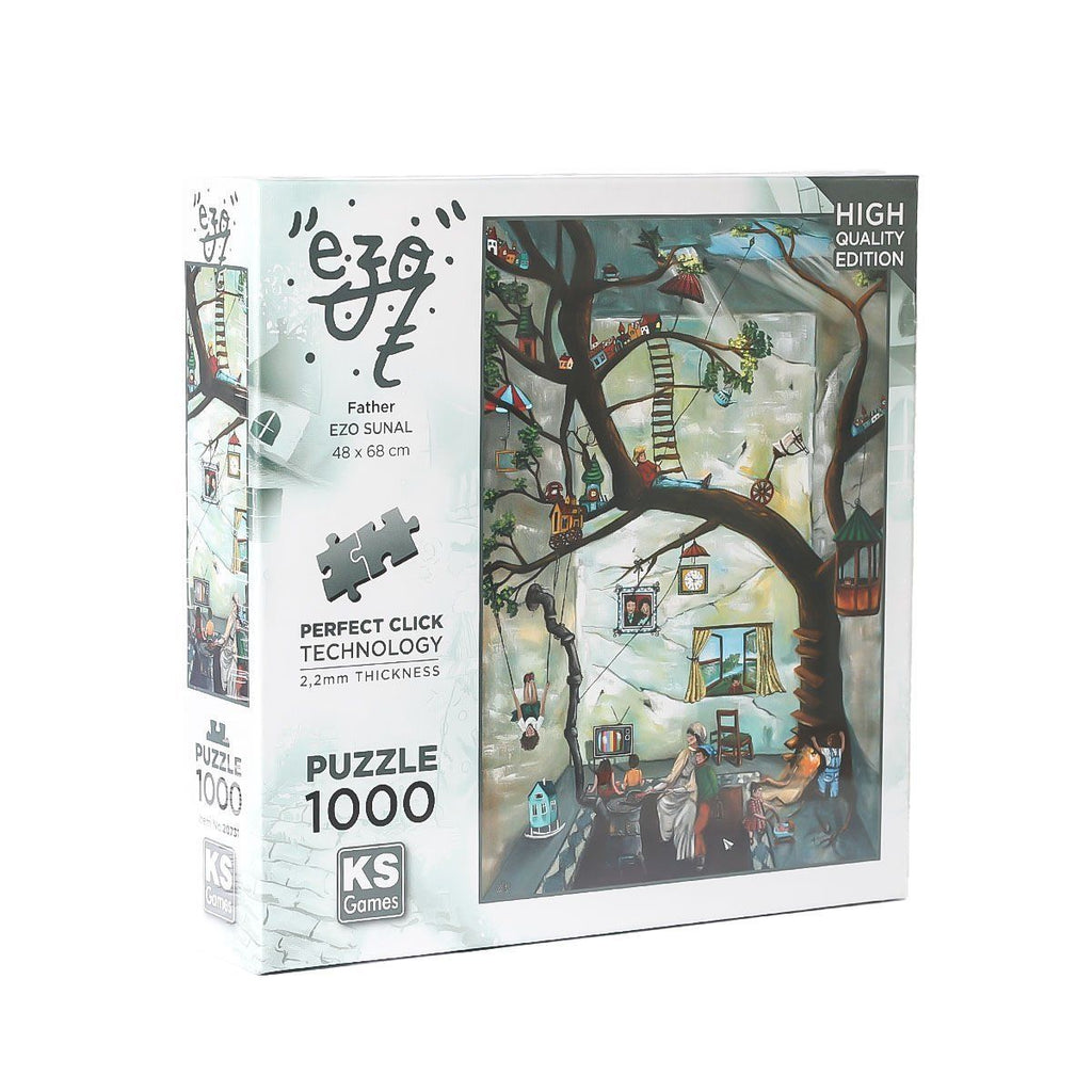 KS Puzzle 20731 Father Ezo Sunal 1000 Parça Puzzle Ks Puzzle Puzzle | Milagron 