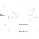 Kt-003 Dekoratif Metal Kitap Tutucu 